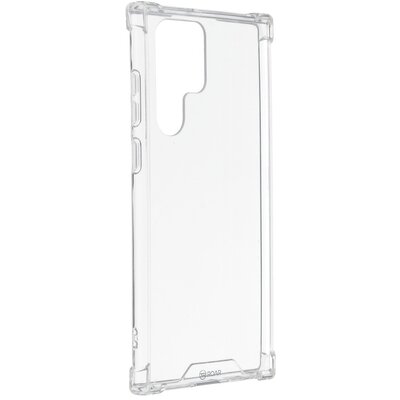 Armor Jelly Case Roar ütésálló szilikon hátlapvédő telefontok - Samsung Galaxy S22 Ultra, Átlátszó