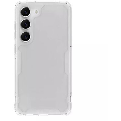 NILLKIN NATURE PRO műanyag hátlapvédő telefontok (szilikon keret, közepesen ütésálló, légpárnás sarok), Átlátszó [Samsung Galaxy S23+ Plus (SM-S916)]