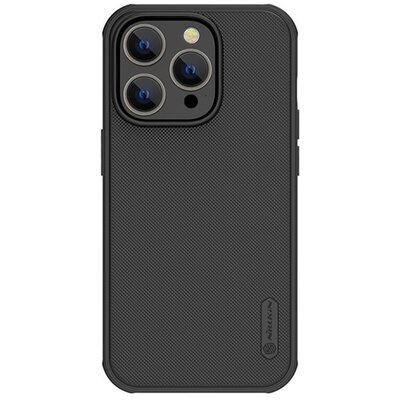 NILLKIN SUPER FROSTED PRO MAGNETIC műanyag hátlapvédő telefontok (közepesen ütésálló, Magsafe rögzítésű), Fekete [Apple iPhone 14 Pro]