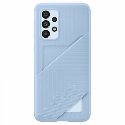 Samsung Galaxy A33 5G kártyatartós hátlap, kék