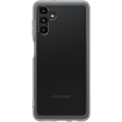 Samsung Galaxy A13 soft clear cover, Fekete