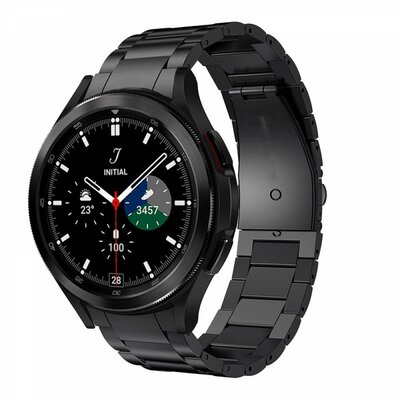 Samsung Watch 4/5 mágneses fém óraszíj,20mm,Fekete