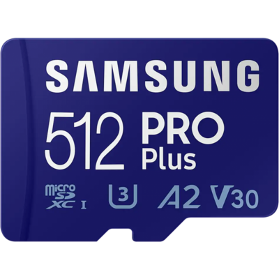 Samsung Pro Plus microSD kártya, 512GB
