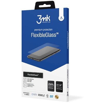 3MK FLEXIBLE GLASS LITE képernyővédő üveg (2.5D, flexibilis, lekerekített szél, ultravékony, 0.1mm, 6H) ÁTLÁTSZÓ [Motorola ThinkPhone]
