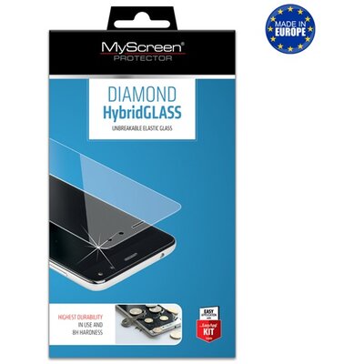 MYSCREEN M7534HG MYSCREEN HYBRIDGLASS képernyővédő üveg (flexibilis, karcálló, ütésálló, 0.15mm, 8H, NEM íves) ÁTLÁTSZÓ [Samsung Galaxy S23 Plus (SM-S916)]