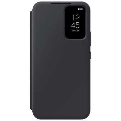 SAMSUNG EF-ZA546CBEGWW SAMSUNG tok álló (aktív FLIP, oldalra nyíló, Clear View Cover) FEKETE [Samsung Galaxy A54 5G (SM-A546)]