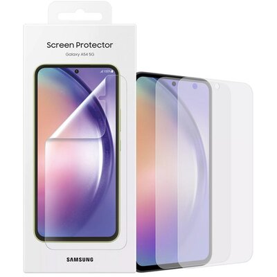 SAMSUNG EF-UA546CTEGWW SAMSUNG képernyővédő üveg (karcálló, 0.33mm, 9H, NEM íves) ÁTLÁTSZÓ [Samsung Galaxy A54 5G (SM-A546)]