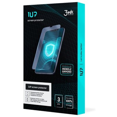 3MK 1UP képernyővédő fólia 3db (full screen, ujjlenyomat mentes, ultravékony, 0.2mm) ÁTLÁTSZÓ [Samsung Galaxy S23 (SM-S911)]