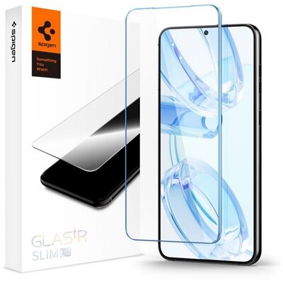SPIGEN AGL05955 SPIGEN TR SLIM HD képernyővédő üveg (2.5D, karcálló, tok barát, ujjlenyomat mentes, ultravékony, 0.2mm, 9H) ÁTLÁTSZÓ [Samsung Galaxy S23 Plus (SM-S916)]