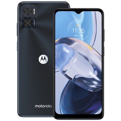MOTOROLA PAVD0002RO MOBILTELEFON készülék MOTOROLA Moto E22 3/32GB (Astro Black) NFC 2SIM / DUAL SIM két kártya egy időben [Motorola Moto E22 (XT2239)]