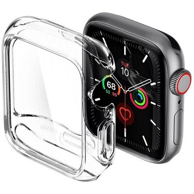SPIGEN ACS00427 SPIGEN ULTRA HYBRID műanyag óra keret (közepesen ütésálló) ÁTLÁTSZÓ [Apple Watch Series 4 40mm, Apple Watch Series 5 40mm]