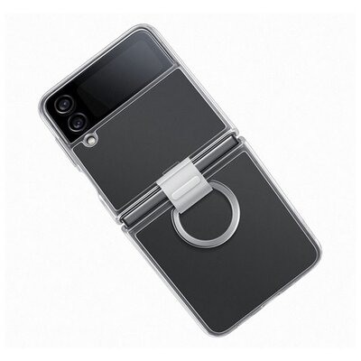 SAMSUNG EF-OF721CTEGWW SAMSUNG műanyag telefonvédő (telefongyűrű) ÁTLÁTSZÓ [Samsung Galaxy Z Flip 4 (SM-F721)]