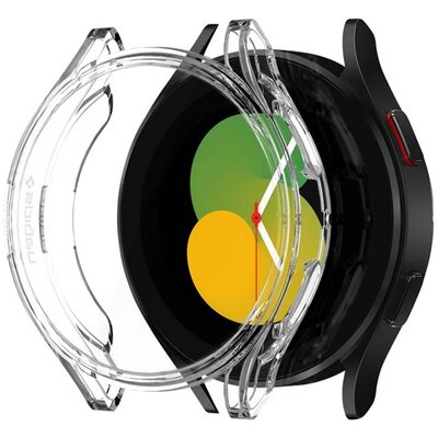 SPIGEN ACS05393 SPIGEN ULTRA HYBRID műanyag óra keret (közepesen ütésálló, ACS03475 utódja) ÁTLÁTSZÓ [Samsung Galaxy Watch 4 44 mm (SM-R870), Samsung Galaxy Watch 5 eSIM 44 mm (SM-R915)]