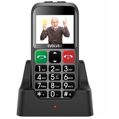 EVOLVEO SGM EP-850-EBS MOBILTELEFON készülék EVOLVEO EP-850 EasyPhone EB (Ezüst) Nagy gomb és kijelző, vészhívó gomb! [Evolveo EP-850 Easy Phone EB]