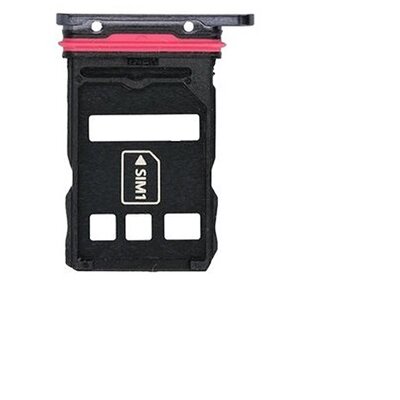 HUAWEI 51661PSH HUAWEI kártyatartó (nano SIM és microSD) FEKETE [Huawei P40]