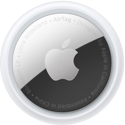 APPLE MX532ZY/A APPLE AirTag bluetooth nyomkövető 1db (kulcstartóra, táskára, autóba, valós idejű nyomkövetés) FEHÉR [Apple iPhone 11, Apple iPhone 11 Pro, Apple iPhone 11 Pro Max, Apple iPhone 12]