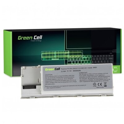 GREEN CELL DE24 GREEN CELL akkumulátor 11,1V/4400mAh, Dell Latitude D620 D630 D630N D631