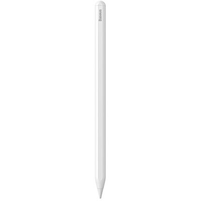 BASEUS SXBC020002 BASEUS érintőképernyő ceruza (aktív, kapacitív, vezeték nélküli töltés + póthegy) FEHÉR Apple Pencil kompatibilis