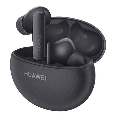 HUAWEI 55036653 HUAWEI FREEBUDS 5i bluetooth fülhallgató SZTEREO (v5.2, aktív zajszűrő, mikrofon, IP54 vízálló + töltőtok) FEKETE