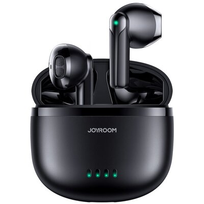 JOYROOM JR-TL11_B JOYROOM bluetooth fülhallgató SZTEREO (v5.3, TWS, mikrofon, zajszűrő, IPX4 vízálló + töltőtok) FEKETE