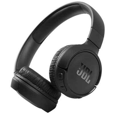 JBL JBLT510BTBLK JBL TUNE T510 bluetooth fejhallgató SZTEREO (v5.0, mikrofon, felvevő gomb, multipoint, összehajtható) FEKETE