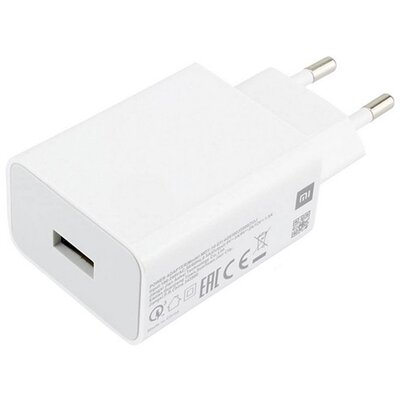 XIAOMI MDY-10-EF / LB4173U0324503(D) XIAOMI hálózati töltő USB aljzat (5V / 3000mA, 18W, gyorstöltés támogatás + Type-C kábel) FEHÉR