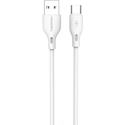 PAVAREAL cable USB to Type C 6A PA-DC186C 1 m. white