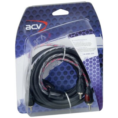 ACV 30.4980-300 RCA kábel 3 m [2x RCA dugó - 2x RCA dugó]