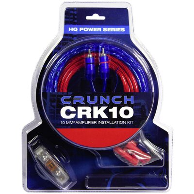 Crunch CRK10 Autó HiFi végfok csatlakozó készlet 10 mm²
