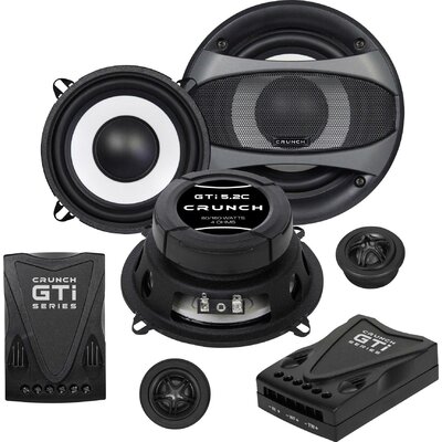 Crunch GTI-5.2c 2 utas beépíthető hangszóró készlet 160 W Tartalom: 1 készlet