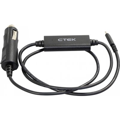 CTEK 40-464 USB-C® töltőkábel Szivargyújtó csatlakozó (21 mm-es belső átmérő) CS FREE USB-C Ladekabel, 12V Anschluß