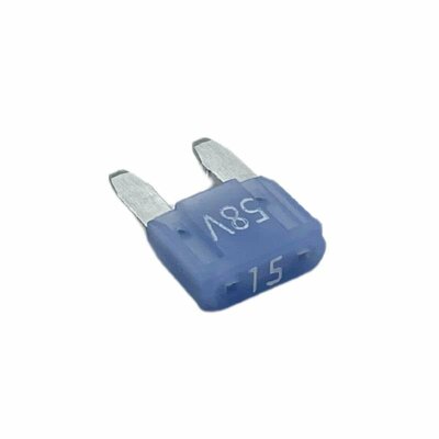 Hansor ASP-M15 Mini laposbiztosíték 15 A Kék 1 db