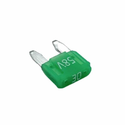 Hansor ASP-M30 Mini laposbiztosíték 30 A Zöld 1 db