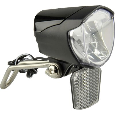 FISCHER FAHRRAD 85355 Kerékpár fényszóró LED Dinamóról üzemeltetett Fekete