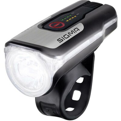 Sigma AURA 80 Kerékpár fényszóró LED Akkuról üzemeltetett Fekete