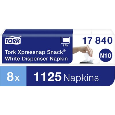 TORK Xpressnap Snack® Papírszalvéta 17840 8 db