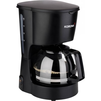 Korona Korona electric Kávéfőző Fekete Kapacitás, csésze=5 Melegentartás, Üveg kanna