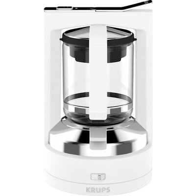 Krups KM468210 Kávéfőző Fehér Kapacitás, csésze=12 Gőznyomásos technológiával