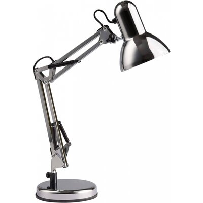 Brilliant Henry Asztali lámpa Energiatakarékos lámpa, Izzólámpa E27 40 W Króm