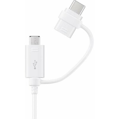 Samsung Cell phone Kábel [1x USB - 1x Mikro USB, USB-C® dugó] 1.50 m USB, Mikro USB, USB-C®