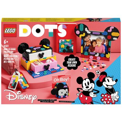 LEGO® DOTS 41964 Mickey &amp Minnie iskolai kreatív doboz