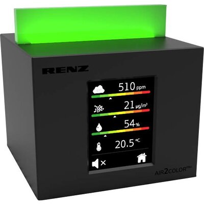 Levegőminőség érzékelő, RENZ Air2Color Pro 4798000270