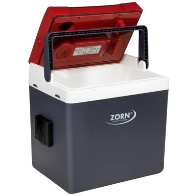 ZORN Cooler Z 26 LNE PX Hűtő- és fűtő láda EEK: E (A - G) Termoelektromos 230 V, 12 V Fehér-piros, Szürke 25 l