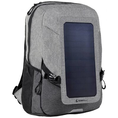 SunnyBag Napelemes hátizsák Explorer+ 15 l (Sz x Ma x Mé) 290 x 370 x 140 mm Szürke, Fekete 135GG_01