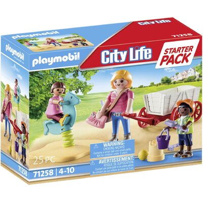 Playmobil® City Life Kezdőcsomagos oktató kézikocsival 71258