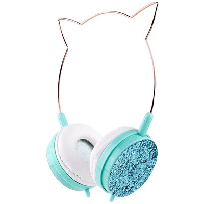 Fejhallgató CAT EAR model YLFS-22 Jack 3,5mm kék