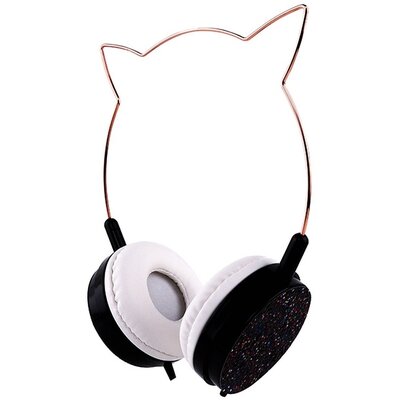 Fejhallgató CAT EAR model YLFS-22 Jack 3,5mm fekete