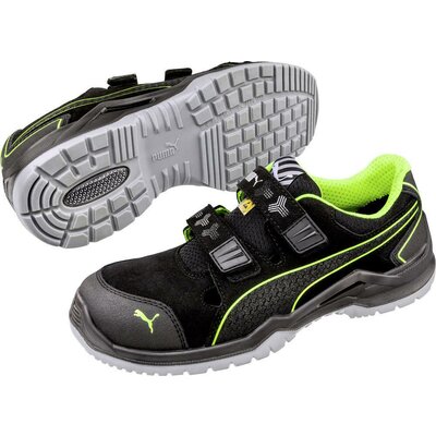 PUMA Safety Neodyme Green Low 644300-43 ESD Biztonsági cipő S1P Cipőméret (EU): 43 Fekete, Zöld 1 db