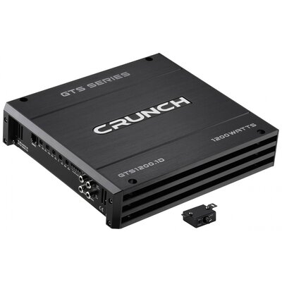 Crunch GTS1200.1D 1 csatornás digitális végfok 1200 W Hangerő-/basszus-/magasság szabályozás Alkalmas (autómárka): Universal