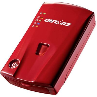Qstarz BL-1000GT Standard GPS adatgyűjtő Piros